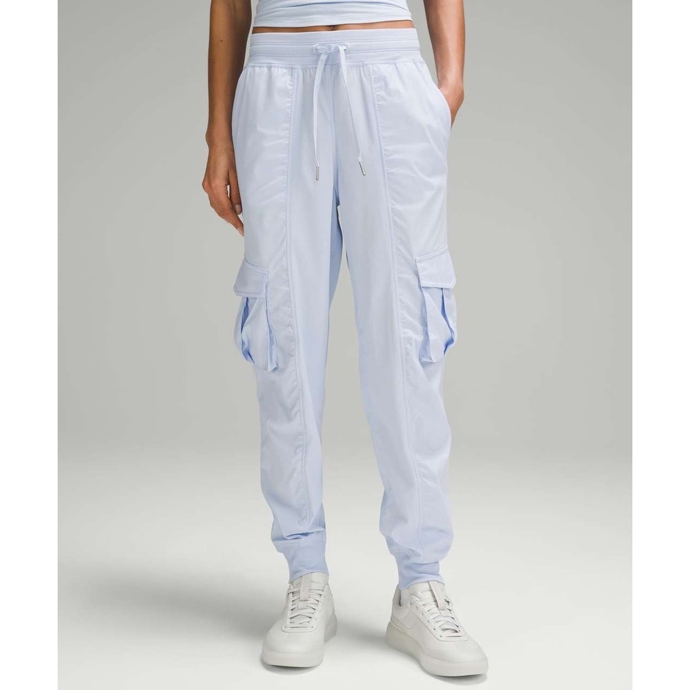 Lululemon Dance Studio Relaxed-Fit Mid-Rise Cargo‎ Jogger Windmill Blue Small